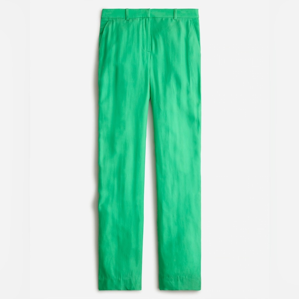 J.Crew Drapey cupro-blend trouser pants BI237 - Picture 3 of 11